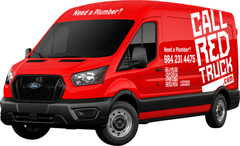 Call Red Truck Plumbing Van